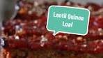 This lentil quinoa loaf is hearty, flavorful, and packed with ...