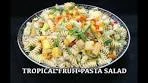 Tropical Fruit Pasta Salad - Macaroni Salad - Fresh Fruit Pasta ...