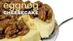 Turn Leftover Eggnog Into This Amazing Cheesecake!