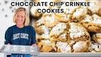 Ultimate Chocolate Chip Crinkle Cookies