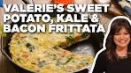 Valerie Bertinelli's Sweet Potato, Kale and Bacon Frittata ...