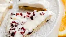 Vegan Cranberry Bliss Bars