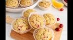 Vegan Cranberry Orange Muffins