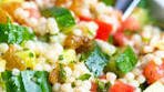 We've been obsessed with this easy couscous salad for years ...