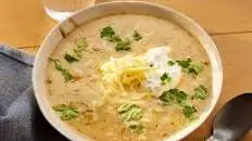 White Chili with Ground Turkey