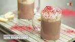 White Hot Chocolate with Raspberry | Food Channel L Recipes