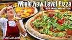 Whole Wheat Pizza| Light and Healthy | Pizza with Veggies