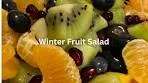 Winter Fruit Salad | Holiday Brunch Side | #casouthernbelle