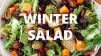 Winter Salad with Roasted Vegetables and Maple Dijon ...