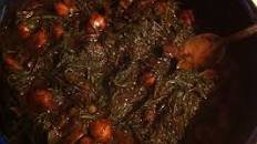 Zucchini Romeritos-Style with Mexican Mole