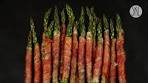 1 Minute Recipe | Prosciutto Wrapped Asparagus