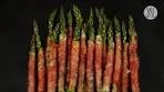 1 Minute Recipe | Prosciutto Wrapped Asparagus