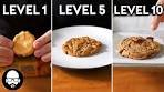 10 Levels of Chocolate Chip Cookies