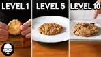 10 Levels of Chocolate Chip Cookies