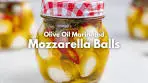 10-Minute Flavourful Marinated Mozzarella Balls