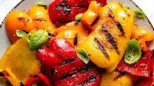 15-Minute Sweet & Smoky Grilled Peppers