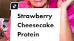 229 POUNDS DOWN🍓Strawberry Cheesecake Protein ...