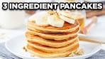 3 Ingredient Banana Pancakes