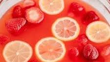 3 Ingredient Strawberry Lemonade Punch
