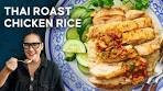 30-Minute Thai Roast Chicken Rice | Crispy Garlic Rice ...