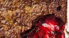 4-Ingredient Chocolate Cherry Dump Cake