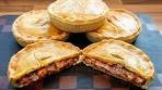 4 Steak n Ale Pies. The Ultimate Savoury Meat pie