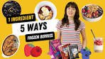 5 Ways to Use Frozen Berries!