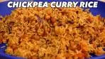 Accidental Roasted Chickpea And Curry Rice Recipe