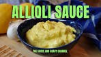 Allioli | Allioli with Egg Yolks | How to Make Allioli | Aioli | Alioli ...
