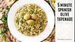 AMAZING Olive Tapenade in Just 5 Minutes! Spanish Olive ...