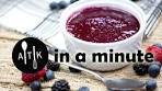 Amoretti in a Minute - How To Make The Best Mixed Berry Sauce