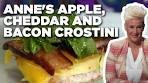 Anne Burrell's Apple, Cheddar and Bacon Crostini | Secrets of ...