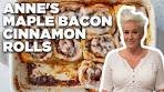 Anne Burrell's Maple Bacon Puff Pastry Cinnamon Rolls ...