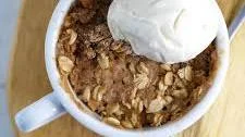 Apple Crisp in a Mug Recipe
