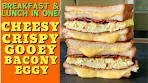 Bacon Egg and Cheese Grilled Cheese -- Breakfast Sandwich ...