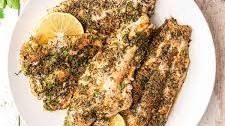 Baked Catfish with Herbs