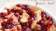 Baked Cherry Cheesecake French Toast