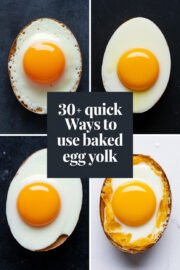 30+ Quick and Delicious Ways to Use Baked Egg Yolk for Perfect Dishes baked-egg-yolk-ccccc-