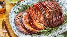 Baked Ham With Brown Sugar Glaze