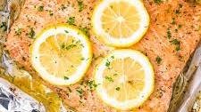 Baked Salmon in Foil