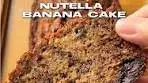 Baking Series Ep. 2: Nutella Banana Cake 1 3/4 cup mashed ...