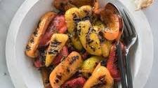 Balsamic Thyme Grilled Peppers