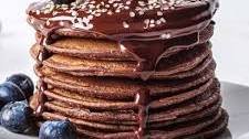 Banana Chocolate Pancakes