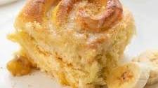 Banana Cream Sweet Rolls
