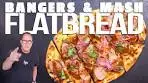 BANGERS & MASH... ON A FLATBREAD?! (BRITISH ...