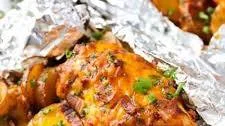 Barbecue Chicken Foil Packets