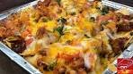 BBQ Chicken Nachos Recipe | How To Make BBQ Chicken ...