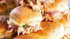 BBQ Chicken Sliders