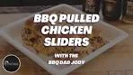 BBQ Chicken Sliders