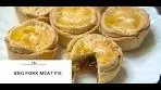 BBQ Pork Meat Pie